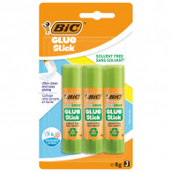 3 Bâtons De Colle Bic Ecolutions Glue Stick 8G en Tunisie