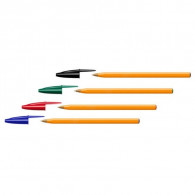 Pochette de 4 Stylo Bic Orange Fine 0.8mm Assorties En Tunisie
