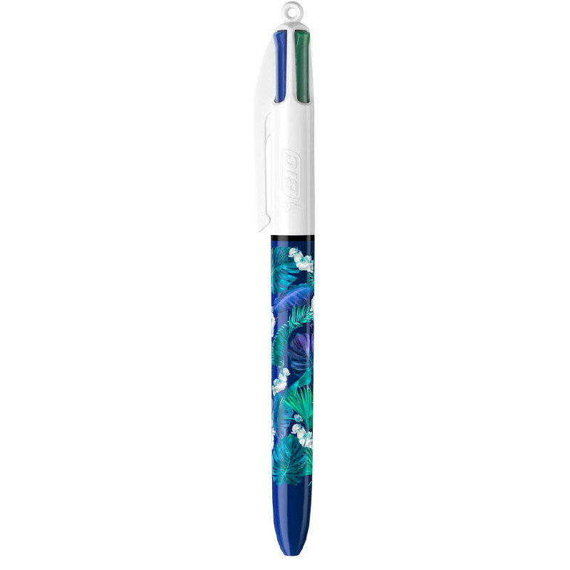 3 Stylo a Bille Rétractable Bic Fleurs 1mm 4 Couleurs En Tunisie
