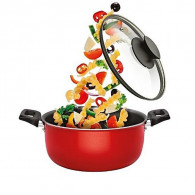 Faitout Winox Tasty 20cm 2,5L + Couvercle En Verre En Tunisie