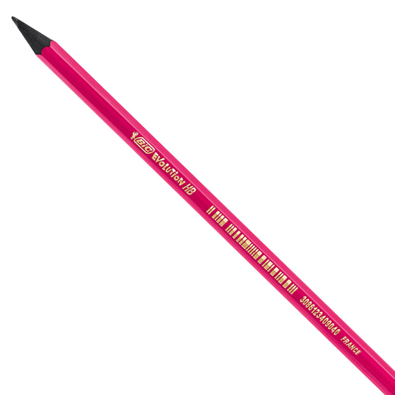 Packs De 4 Crayons Bic Evolution Fluo Noir en Tunisie