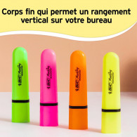 Pochette De 12 Surligneurs Bic Highlighter Jaune en Tunisie Pochette De 12 Surligneurs Bic Highlighter Jaune en Tunisie