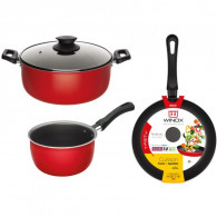 Batterie de Cuisine Winox Tasty 4 Pièces Aluminium En Tunisie