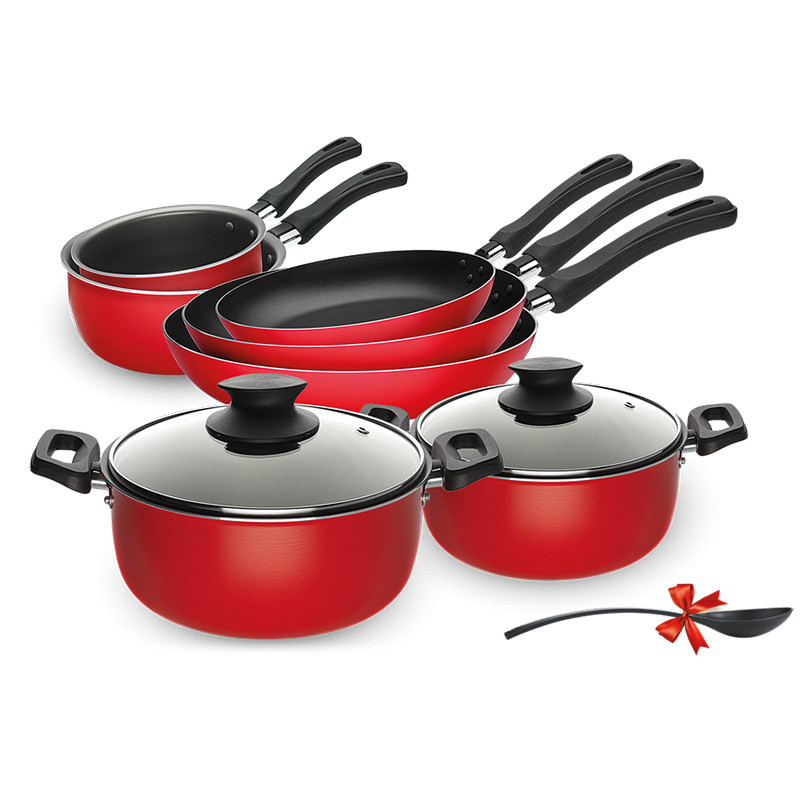 Batterie de Cuisine Winox Tasty 10 Pièces Aluminium En Tunisie Batterie de Cuisine Winox Tasty 10 Pièces Aluminium En Tunisie