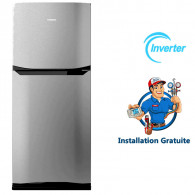 Réfrigérateur Tornado RF31FTV-SL 296 Litres Inverter Nofrost Silver en Tunisie