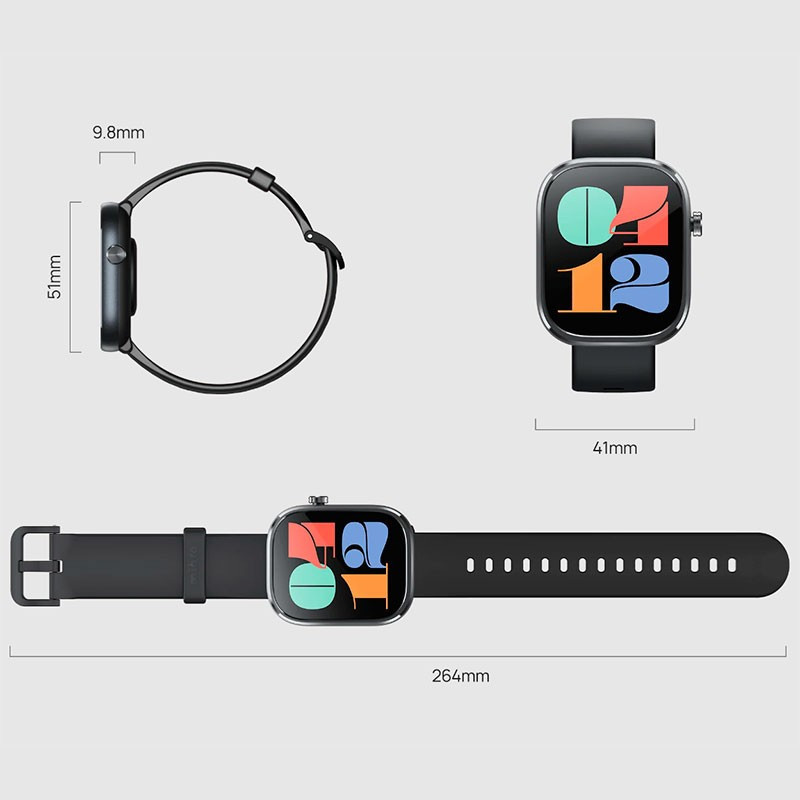 Montre Connectée Mibro C4 Noir en Tunisie