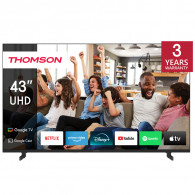 TV Thomson 43" 43UG4S14 UHD Google Tv Noir en Tunisie