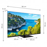 TV Thomson 43" 43UG5C14 UHD Google Tv Noir