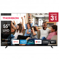 TV Thomson 55" 55UG4S14 UHD Google Tv Noir en Tunisie