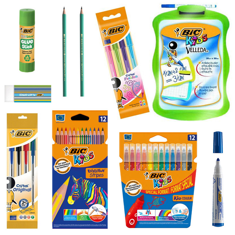 Pack Scolaire BIC Spécial Entrée Scolaire 2025 en Tunisie Pack Scolaire BIC Spécial Entrée Scolaire 2025 en Tunisie