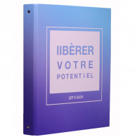 Classeur Purple Fantaisie A4 à 4 anneaux Dos 3Cm Assorties En Tunisie Classeur Purple Fantaisie A4 à 4 anneaux Dos 3Cm Assorties En Tunisie
