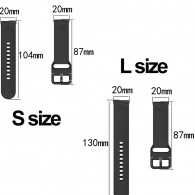 Ceinture Montre Connecté En Silicone 20mm Vert en Tunisie