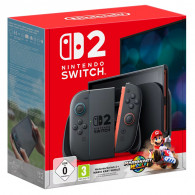 Console De Jeux Nintendo Switch 2 + Mario Kart Noir En Tunisie