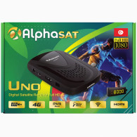 Récepteur Alphasat UNO Avec Wifi Intégrée Noir en Tunisie