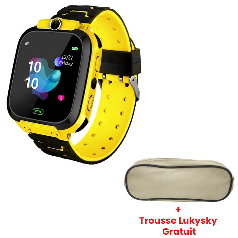 Montre Connectée Pour Enfants AMI S007 Jaune en Tunisie