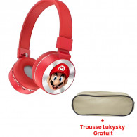 Casque Sans Fil Kids Mario Rouge en Tunisie