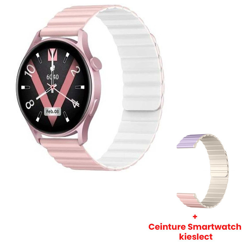Montre Connectée Kieslect Lady Calling Watch Lora 2 - Rose en Tunisie