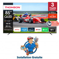 TV Thomson 85QG7S14 85" QLED 4K UHD Google Tv Noir En Tunisie