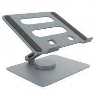 Support Pc Portable Pliable Avec Rotation 360° Gris en Tunisie
