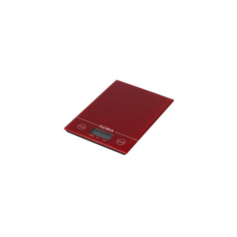 Balance de Cuisine Électronique FLORIA ZLN1686 5Kg - Rouge
