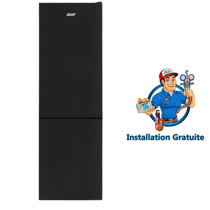 Réfrigérateur Combiné Acer GS373DXL 373 L NoFrost Noir en Tunisie Réfrigérateur Combiné Acer GS373DXL 373 L NoFrost Noir en Tunisie