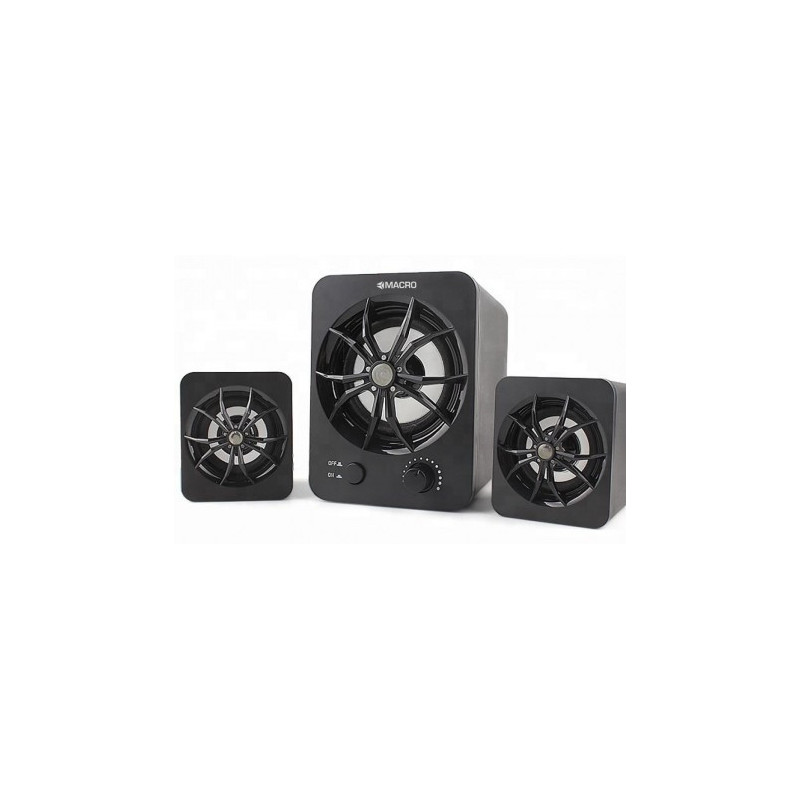 HAUT PARLEUR USB MACRO M106 2.1 HAUT PARLEUR USB MACRO M106 2.1