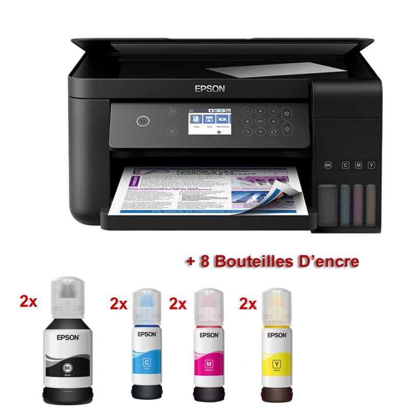 Imprimante EPSON L6160  à réservoir intégré  ECOTANK ITS 3en1 Couleur Wifi