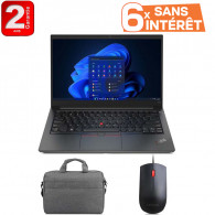 Portable Lenovo ThinkPad E14 Gen 4 i5 12Gén 24Go 512 Go SSD Noir (21E300ABFE)