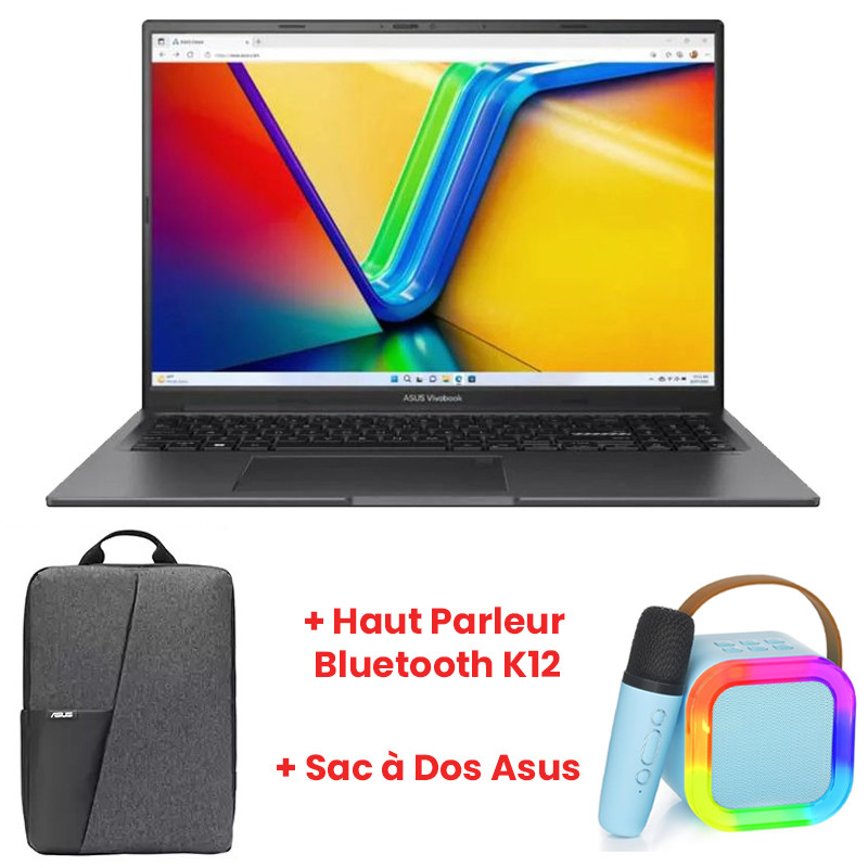 Pc Portable Gamer Asus K16 K3605VC i5 13Gén 24Go 512Go RTX 3050 Windows 11 en Tunisie