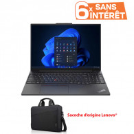Pc Portable Lenovo ThinkPad E16 Gen1 i7 13Gén 16Go 512Go SSD Noir en Tunisie