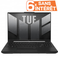 Pc Portable Asus Tuf Gaming F16 FA617XS Ryzen 9 16Go 512Go SSD RX 7600S  en Tunisie