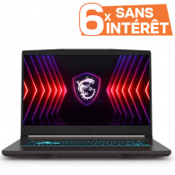 Pc Portable Gamer MSI Thin 15 B13UC i5 13Gén 8Go 512Go SSD