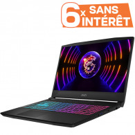 Pc Portable MSI Gaming Katana 17 B12U i7 12Gén 24Go 512Go SSD Noir
