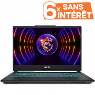 Pc Portable Gamer MSI Cyborg 15 A13VF i5 13Gén 16Go 512Go SSD Noir