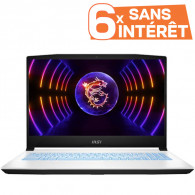 Pc Portable MSI Gaming Sword 15 A12VF i5 12Gén 16Go 512Go SSD Blanc