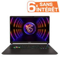 Pc Portable MSI Gaming Vector GP68 HX 13V i7 13Gén 16Go 512Go SSD Noir