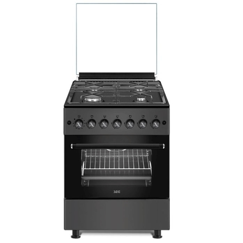 Cuisinière à Gaz SEG F6TL40G2BI 4 Feux 60Cm Noir en Tunisie Cuisinière à Gaz SEG F6TL40G2BI 4 Feux 60Cm Noir en Tunisie