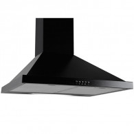 Hotte Pyramidale SEG GUSTO-60BL 60 cm Noir en Tunisie