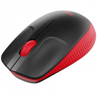 Souris Sans Fil Logitech M190 Full-Size Rouge en Tunisie