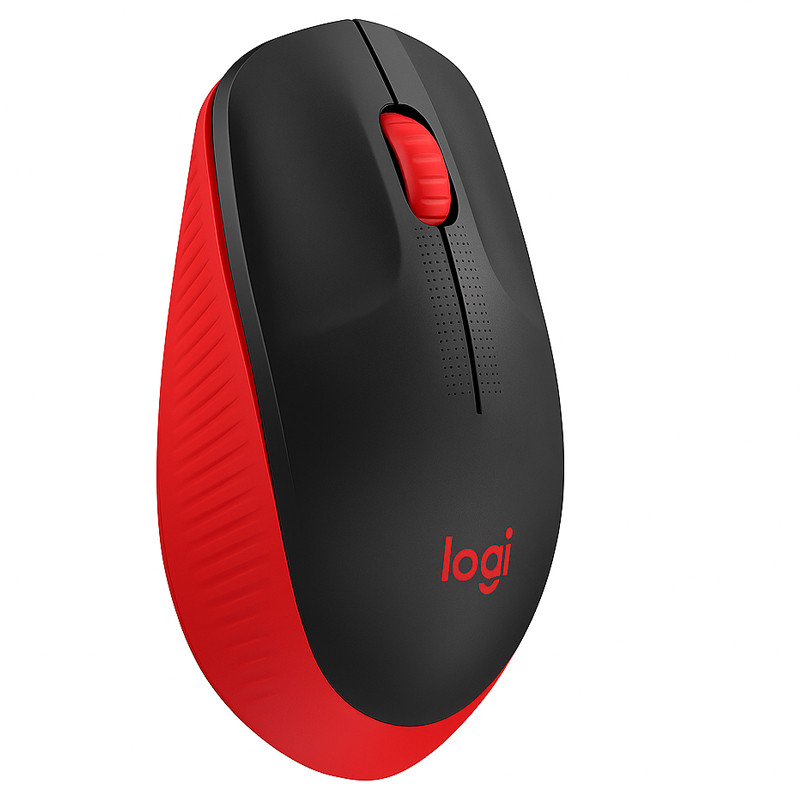 Souris Sans Fil Logitech M190 Full-Size Rouge en Tunisie