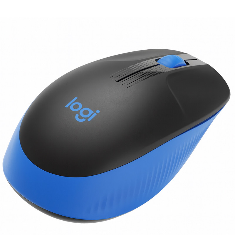 Souris Sans Fil Logitech M190 Full-Size Bleu en Tunisie