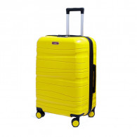 Valise Incassable Moyenne Jaune
