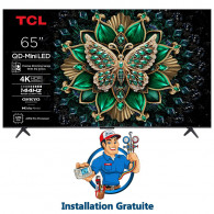 TV TCL C6K 65" 4K UHD Smart TV Mini LED Noir en Tunisie