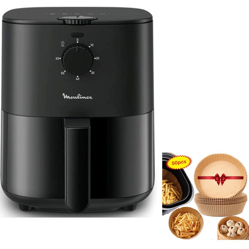 Friteuse Sans Huile Moulinex Easy Fry Essential EZ130810 1400 W - Noir