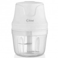 Mini Hachoir Rechargeable Kiwi KC-8204 30W Blanc en Tunisie