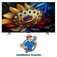 Tv TCL C655 98" 4k QLED Google Smart Tv Noir en Tunisie