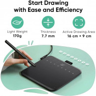 Tablette Graphique XP-Pen DECO-640 6.3'' Noir En Tunisie