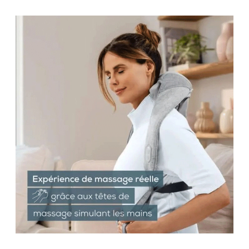 Appareil de Massage Beurer Pour la nuque 4D Gris en Tunisie