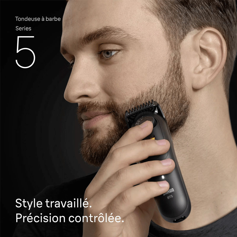 Tondeuse à Barbe Braun Série 5 BT5560 Noir en Tunisie