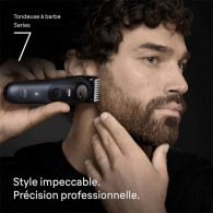 Tondeuse à Barbe 7en1 Braun Série 7 BT7520 Bleu en Tunisie